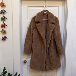 uniqlo teddy coat